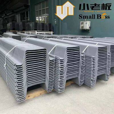 Lead Factory Plastic PVC Sheet Pile Vinyl Sheet Pile for River Bank Marine Flood Control Seawall photo-4