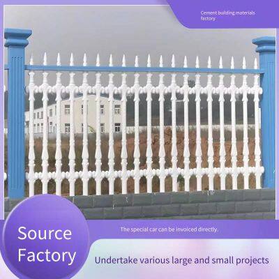 Concrete Vase-shaped Column Guardrails, Precast Cement. Jinjian Art Fence Factory's Customized Villa European-style Roman Column Railings photo-3