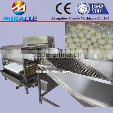 Full stainless steel Hard Cooked Chicken Egg Peeling Machine