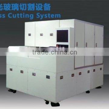 Laser glass cutting machine