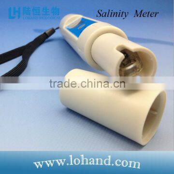 hand held salinity tester for testing aquaculture farm