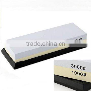 1000/3000 Double Two-Sided Grit Combination Corundum Whetstone Knife Sharpening Stone