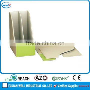 Office PU Leather Desktop File Organizer