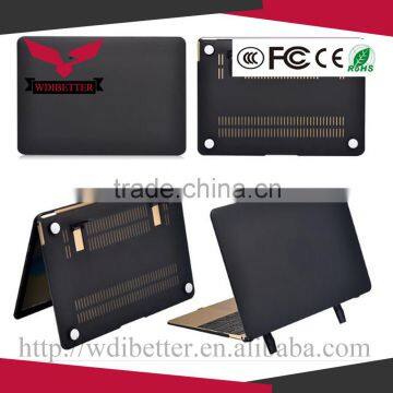 Slim Matte Laptop Cover Case With Fold Kickstand for Macbook Pro 13 Inch photo-2