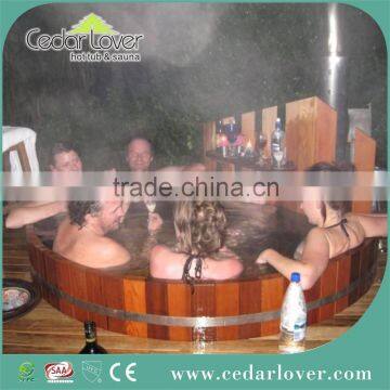 wooden hot tub sales