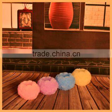 Flower-shaped Waterproof Floating Wedding Candle photo-2