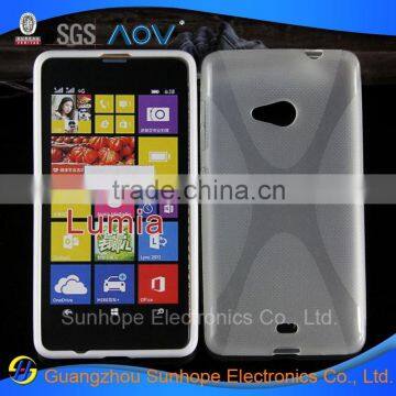 X line design skin for Microsoft Lumia 535 phone cover factory wholesale