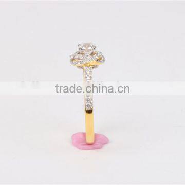 925 Sterling Silver Cubic Zircon Silver Ring Design Wholesale Wedding Ring photo-5