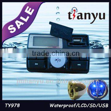TY978 Tianyu waterproof full function LCD china professional 1000w electric atv quad with USB/SD/FM/radio