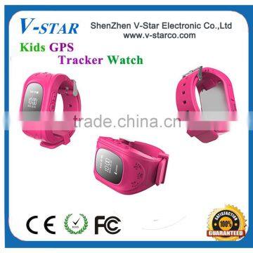 latest real-time smallest gps tracker earrings for kids/ watch gps tracking device