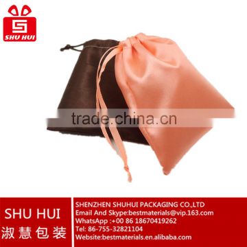 ShenZhen [SHU HUI] satin pouches with custom logo