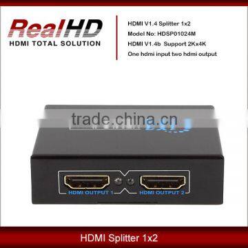 2016 Best Selling 1x2 V1.4 HDMI Splitter with HDCP Key