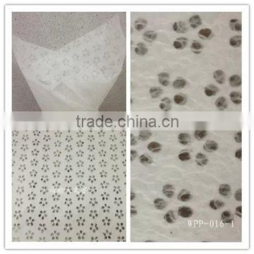 plum blossom pattern white flower wrapping paper/water-fall paper