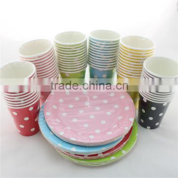 Great Slection of Colorful Paper Hot Cups for Girl and boy ' Party