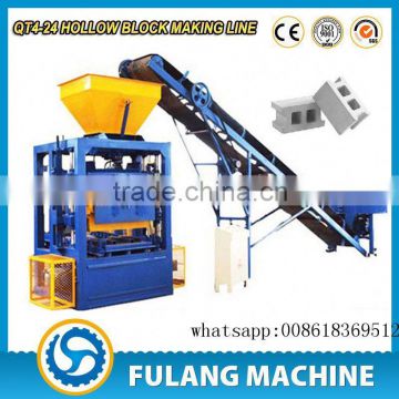 FULANG QT4-24 15 sec semi-auto block machine