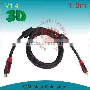 1.8m V1.4 HDMI cable 1080P