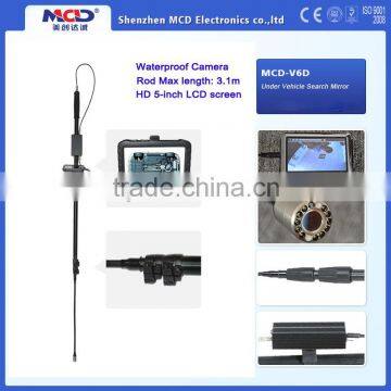 IP68 Waterproof HD video under vehicle inspection camera , under car security camera MCD-V6D