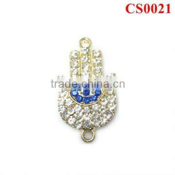 CS0021 hand of fatima charm bracelet with diamond 20*14MM