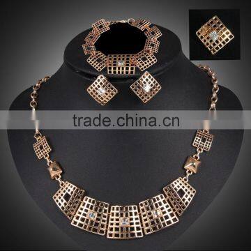 Hot Selling High Quality Alloy Jewelry Set With Gold Plated Jewelry Sets Dubai Custom Jewelry Set photo-3