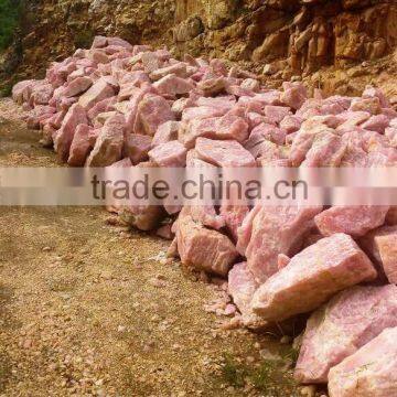 rose quartz rough