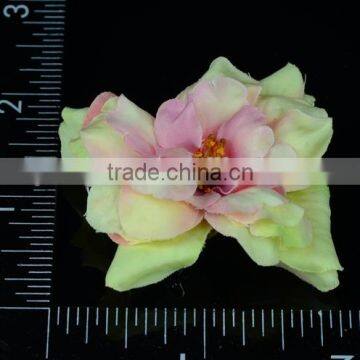 cheap wholesale fabric artificial flower, fake flower for children's clothes accessories