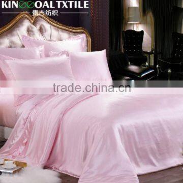 Pink Wintersweet 100% Mulberry Silk 25mm Soft King size Bedding Set