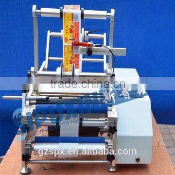 Sipuxin Desktop Semi-automatic Round Plastic Bottle Labeling Machine photo-4