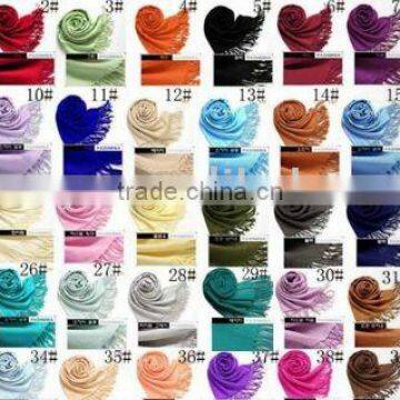 SOLID COLOR PASHMINA