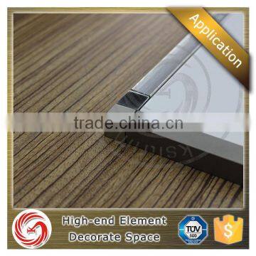 Customized straight aluminum corner tile trim for ceramic edge