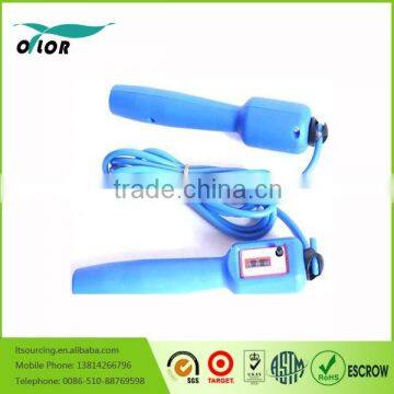 NEW Blue Digital LCD Skipping/ Jump Rope w Calorie/Distance Counter