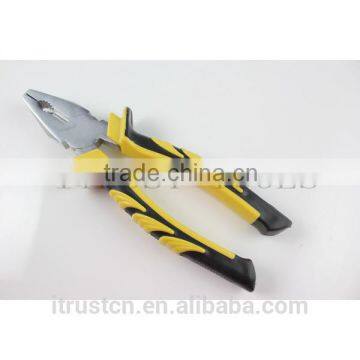 good quality combination plier with blue and gray handle PL1001C GS KING TOOLS