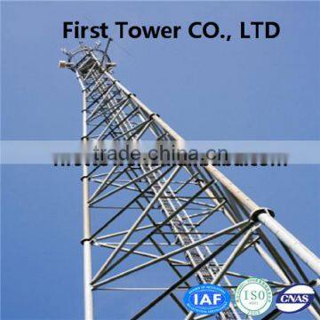 High quality longlife steel tube telecommunication tower