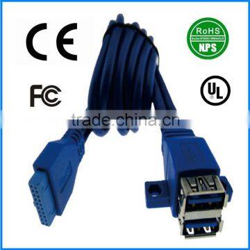 Other Type and USB Interface Type USB 3.0 Pin Header 19 Pin Buchse 1 x USB 3.0-A Buchse photo-5