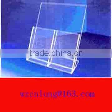 small transparent acrylic folding box