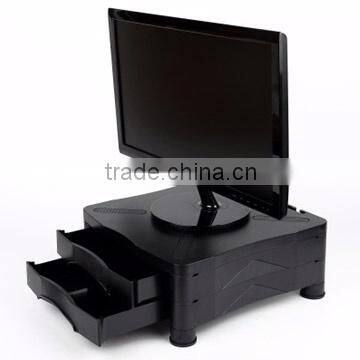 Professional Monitor Stand Extra Drawer for Single computer LCD