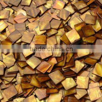 Gold Square Mother of Pearl Blanks