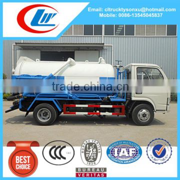 4x2 5000L high pressure vacuum suction truck for sale