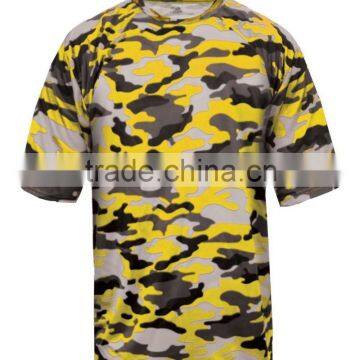 Well Baseball With Good Quality and Cheaper Price Super Quality Camo Sublimation Baseball Jersey photo-3