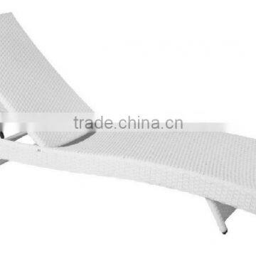 GL-060 outdoor rattan sun bed PE rattan