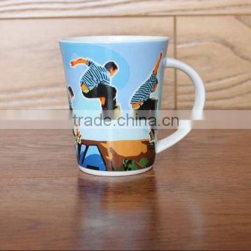 Customized Ceramic Dolomite Promotional Mug with Decal