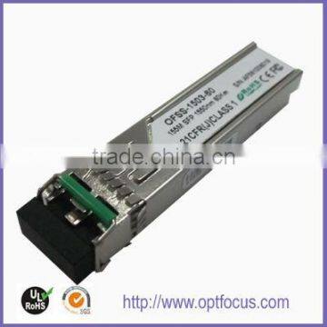 155Mbps 40KM SFP Optical Transceiver With Digital Diagnostic Monitoring