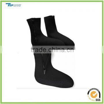 neoprene functional socks with zipper