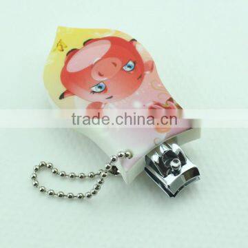 China Wholesale Promotional Gift Nail Clipper With Beautiful Cover