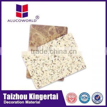 Alucoworld size 3mm marble coating panel sandwich aluminio precio with new design