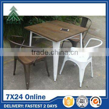 Wholesale cheap metal dining chairs tables for sale
