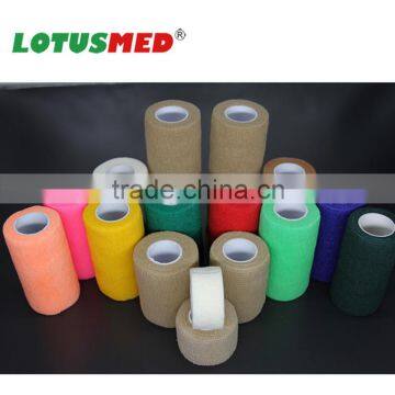 Non Woven Veterinary Cohesive Pet Bandage With CE FDA