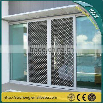 Guangzhou Factory Free Sample Diamond Aluminium Security Screens Grilles/ Doors & Window Grilles