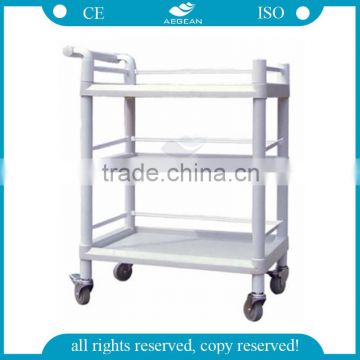 AG-UTB06 Three layers medication hospital utility service carts