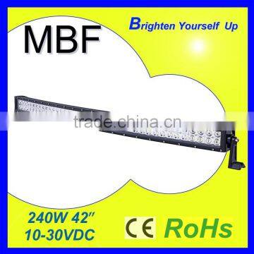 240W Curved Led Light Offroad Bar Curved Led Light Bar