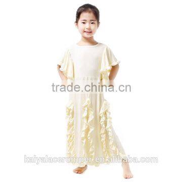 wholesale Children Frocks Designs 2016 Western Party Wear baby girls fashion dress Summer girls boutique clothing long dresses